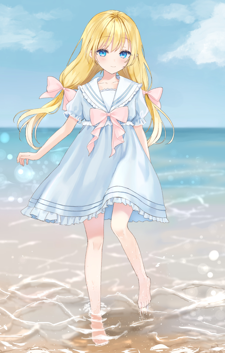 This is a pixiv picture whose title is 🏖.