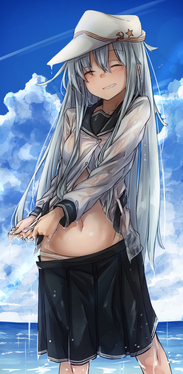 This is a pixiv picture whose title is 夏響.