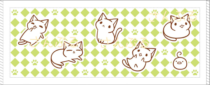This is a pixiv picture whose title is フェイスタオル.