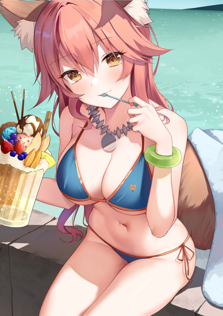 This is a pixiv picture whose title is 狐.