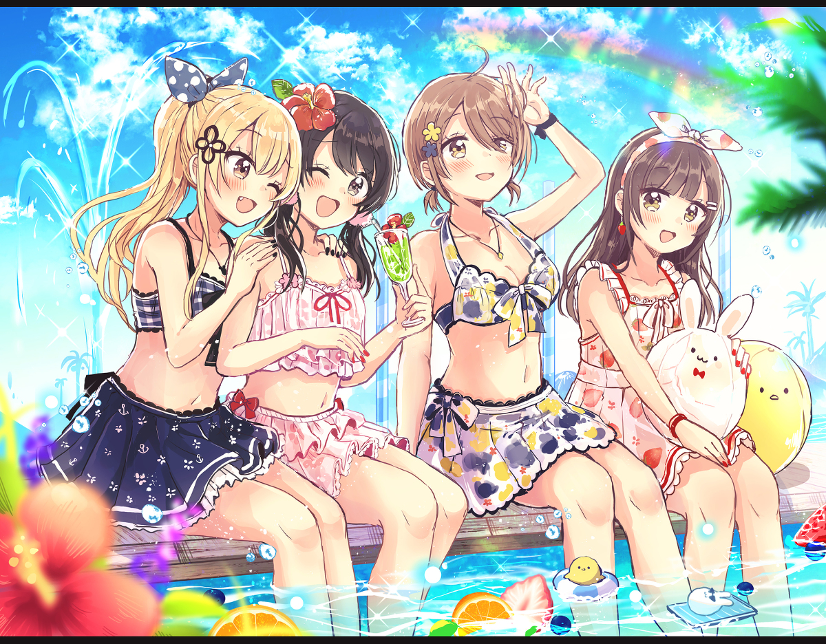 This is a pixiv picture whose title is トロピカルサマー！.