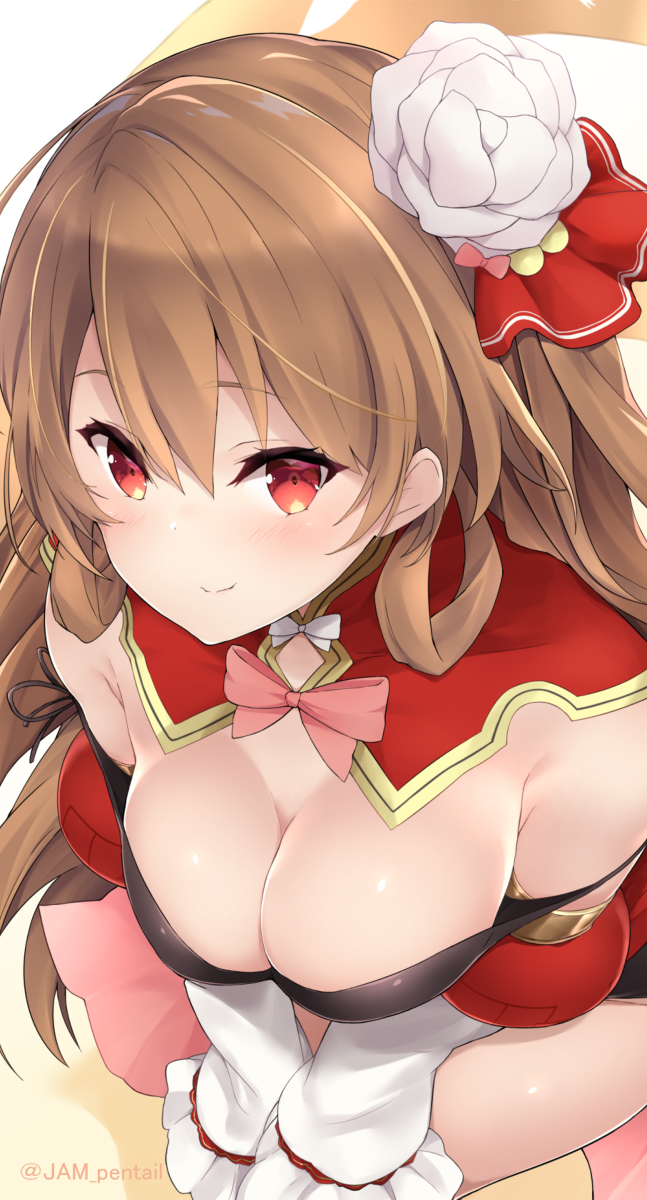 This is a pixiv picture whose title is 例のポーズ.