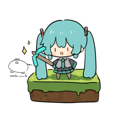 This is a pixiv picture whose title is miku~~.