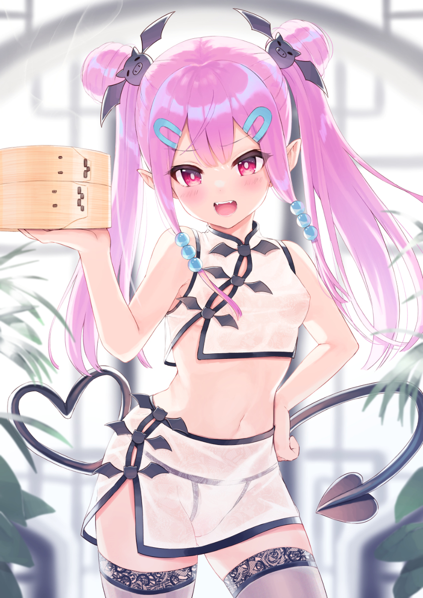 This is a pixiv picture whose title is なんで今回も露出度高い衣装なの！？ヽ(｀Д´#)ﾉ.