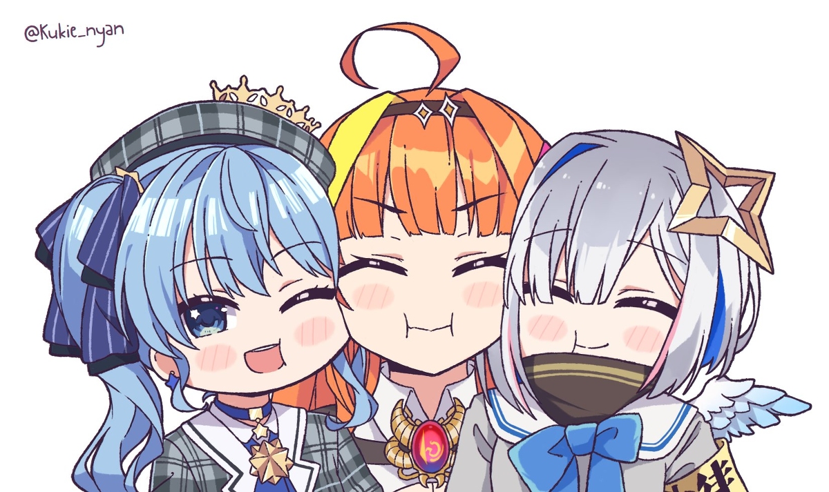 This is a pixiv picture whose title is Holo-house.