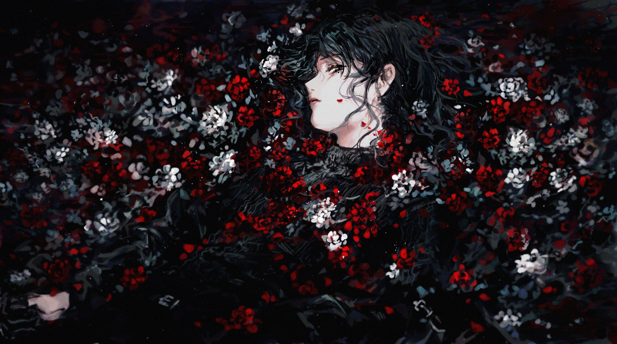 This is a pixiv picture whose title is -Какого счастья ты ищешь? -.