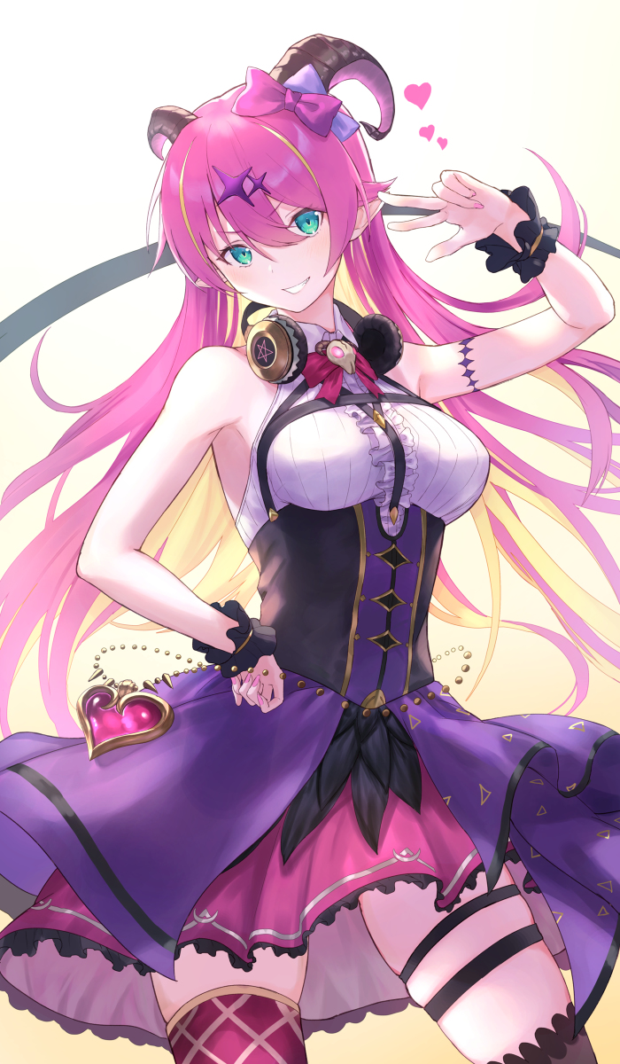 This is a pixiv picture whose title is 魔乃アロエちゃん.