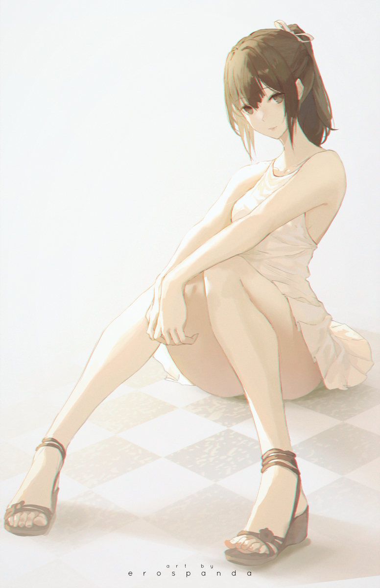 This is a pixiv picture whose title is Sundress.