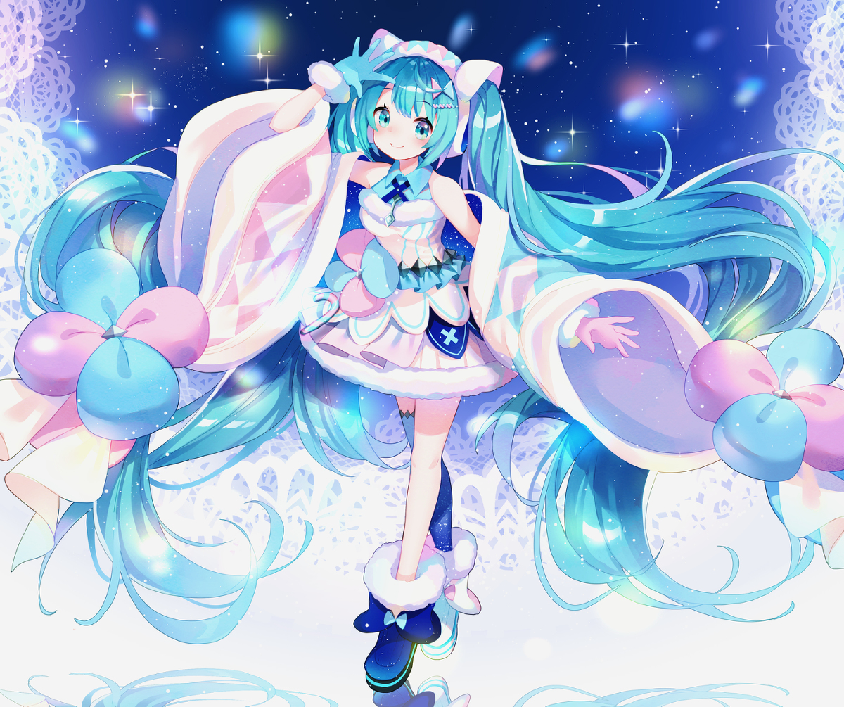 This is a pixiv picture whose title is 冬まつりちゃん.