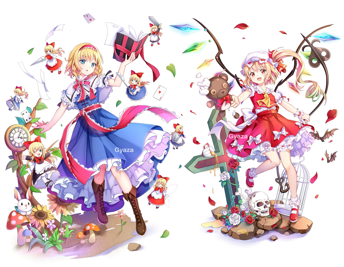 This is a pixiv picture whose title is 東方project.