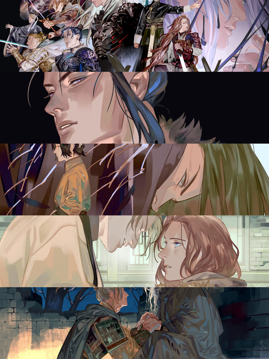 This is a pixiv picture whose title is 白銀［一］.