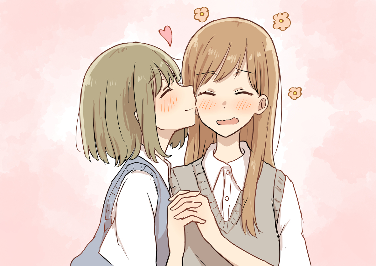 This is a pixiv picture whose title is 百合つめあわせ！.