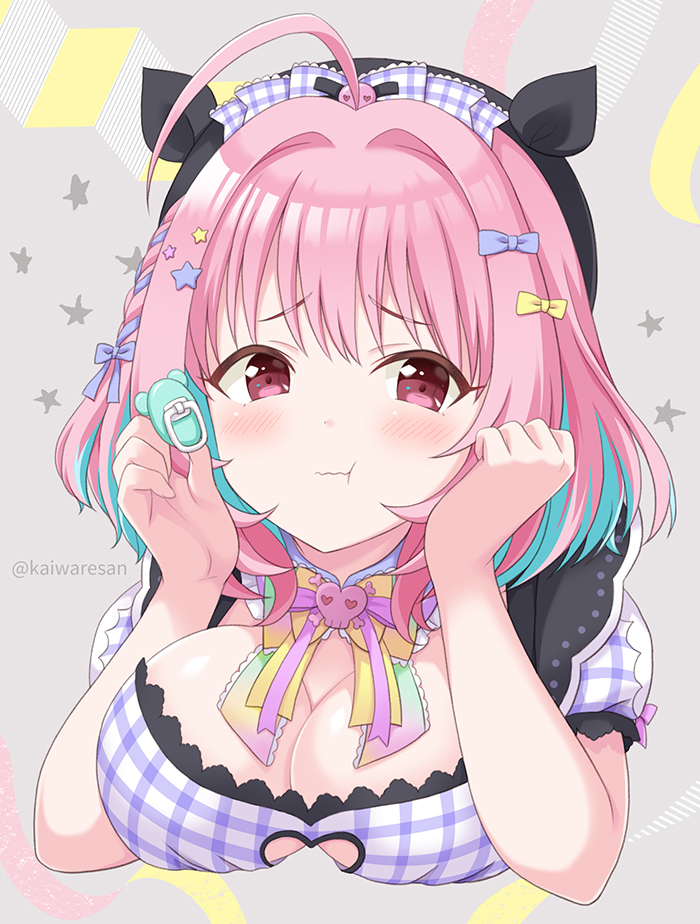 This is a pixiv picture whose title is りあむちゃんはぴば！.