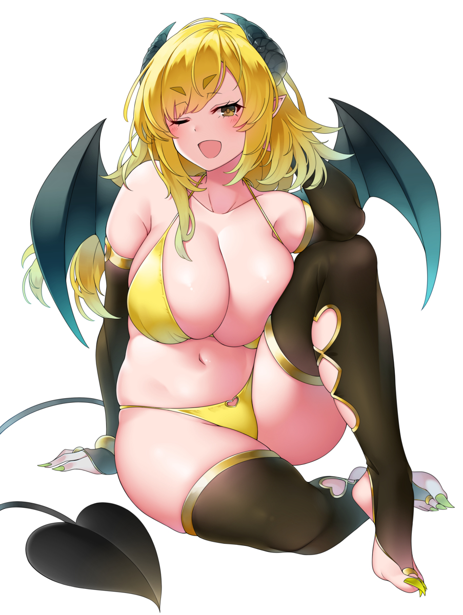 This is a pixiv picture whose title is サキュバス.