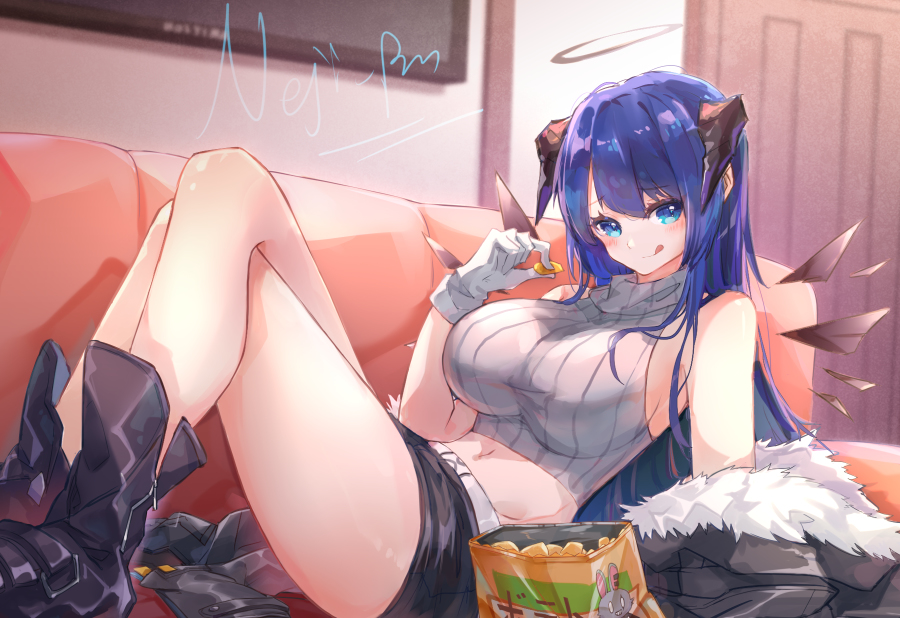 This is a pixiv picture whose title is mostima.