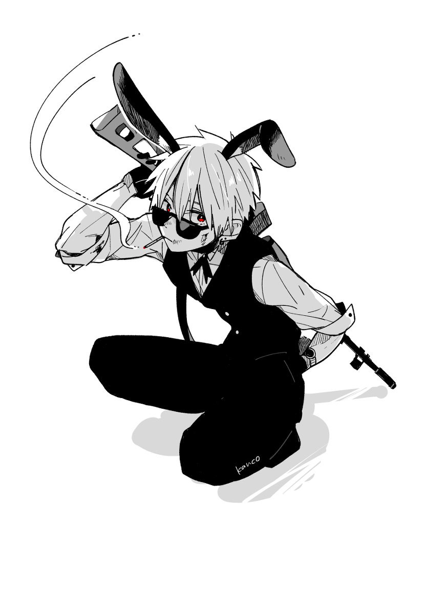 This is a pixiv picture whose title is 8月のらくがき.