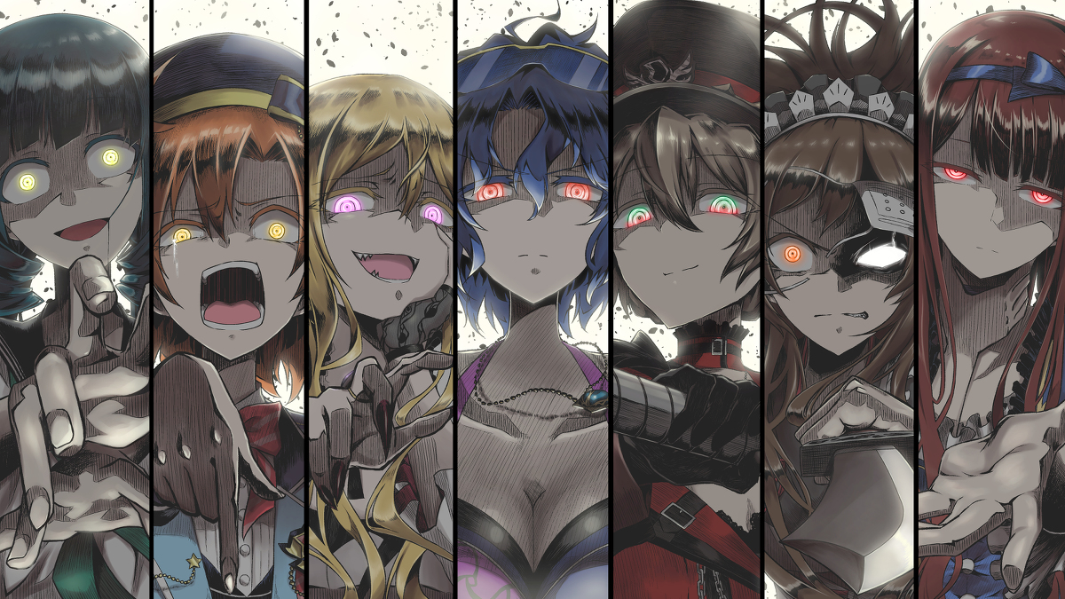 This is a pixiv picture whose title is ミリオン・アビス.
