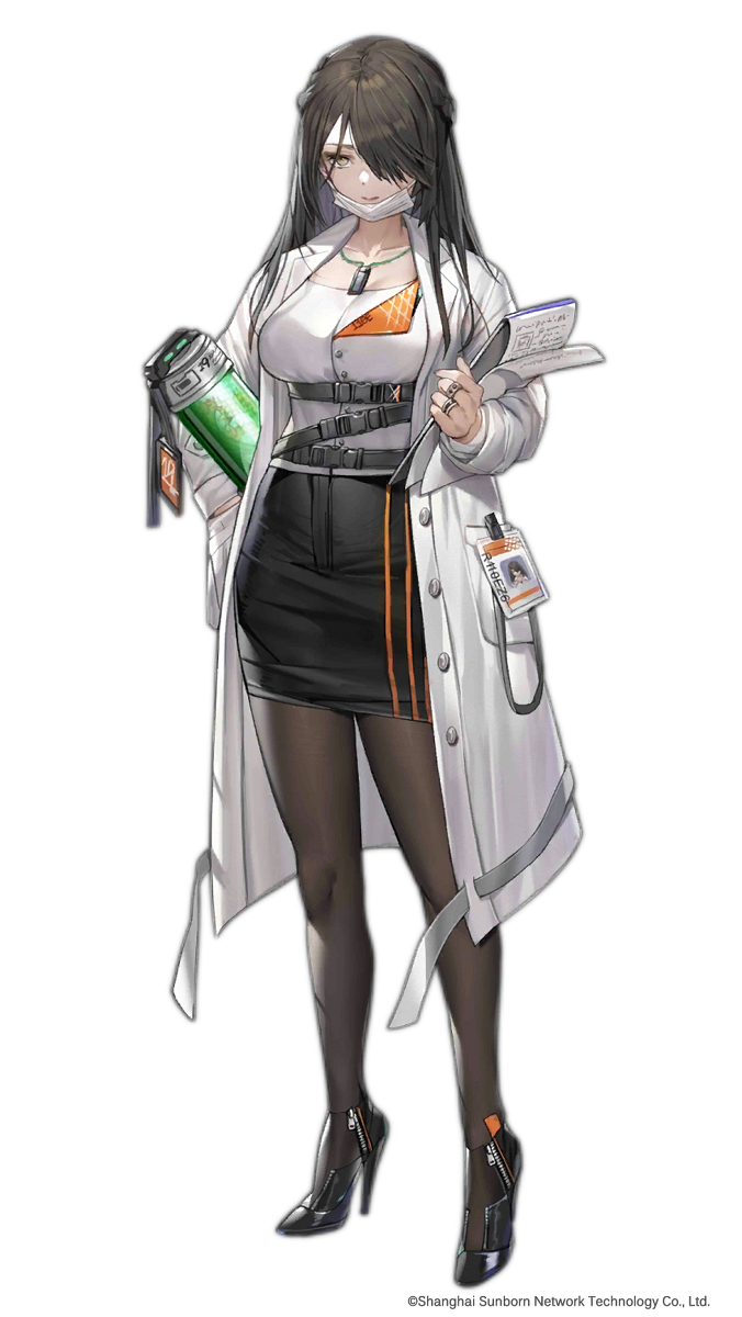 This is a pixiv picture whose title is 研究者リオーニと難民npc.