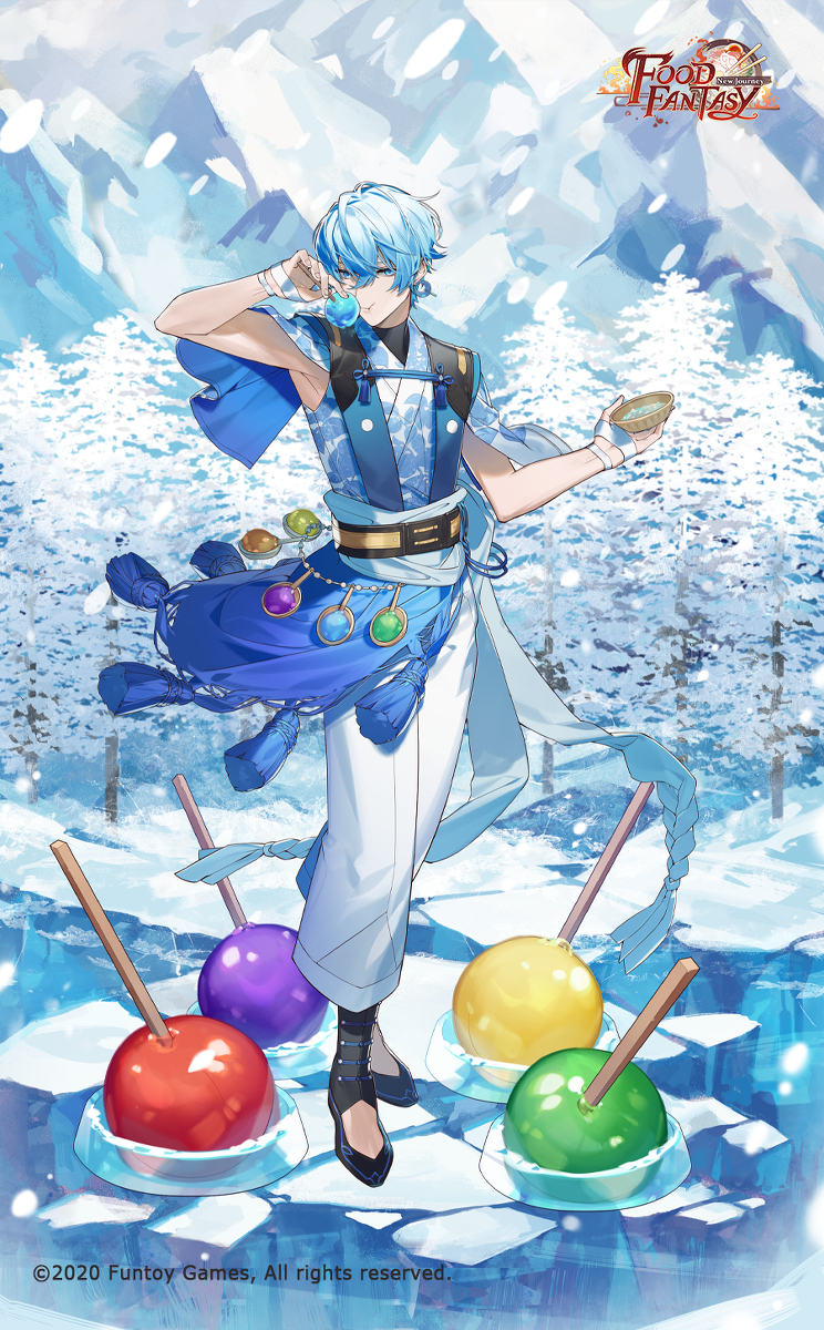 This is a pixiv picture whose title is 【仕事絵】フードファンタジー.