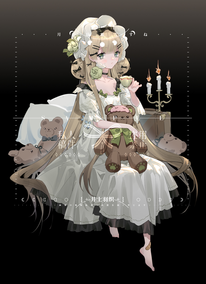 This is a pixiv picture whose title is doll.