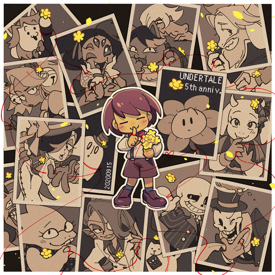 This is a pixiv picture whose title is UNDERTALE5th.