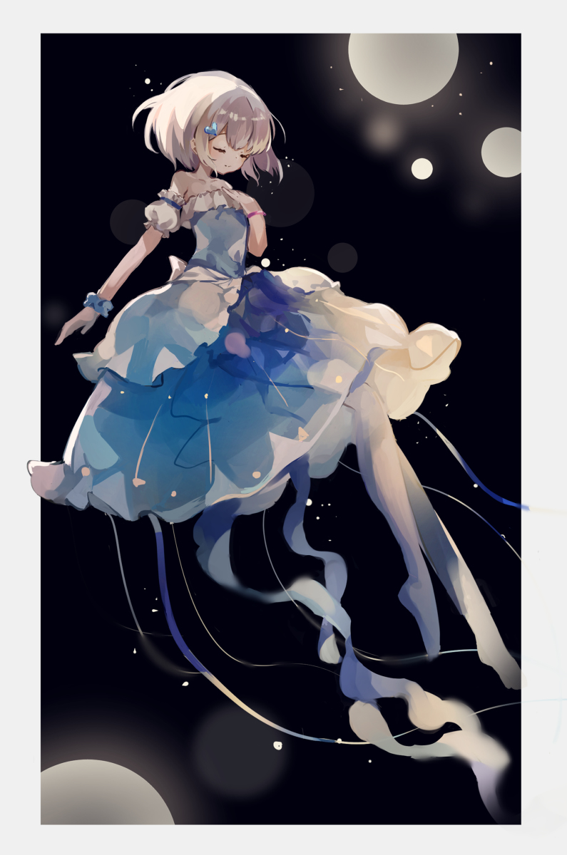 This is a pixiv picture whose title is クラゲ.