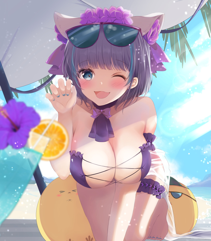 This is a pixiv picture whose title is チェシャー.