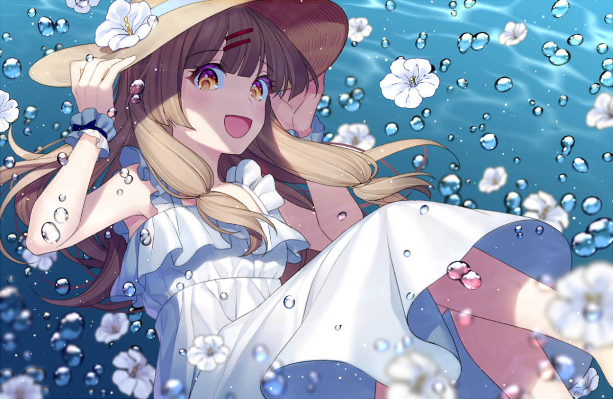 This is a pixiv picture whose title is commission.