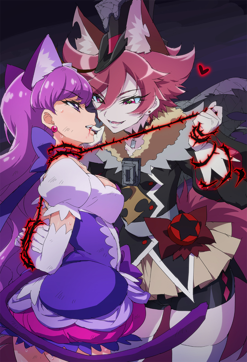 This is a pixiv picture whose title is 悪堕ちショコラ.