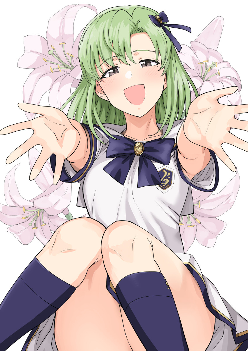 This is a pixiv picture whose title is 詩花誕生日おめ！.