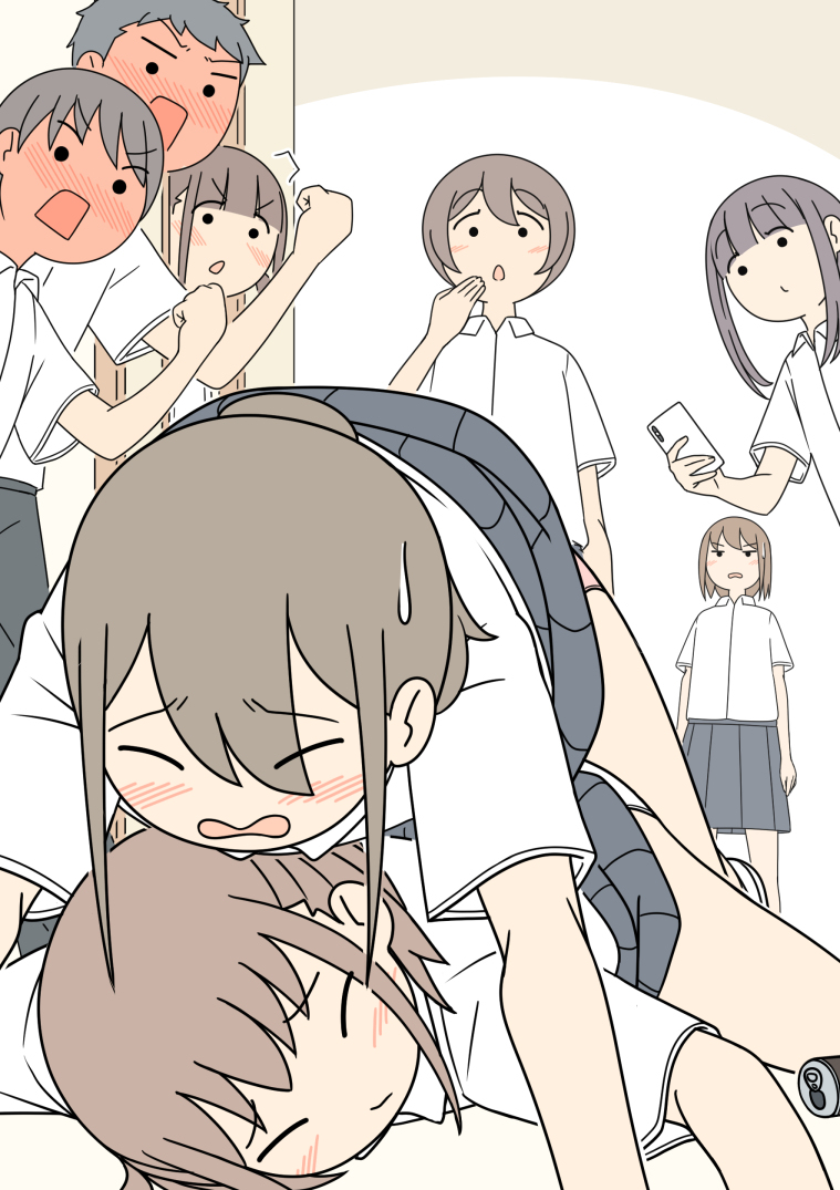 This is a pixiv picture whose title is 「いてて・・・」.