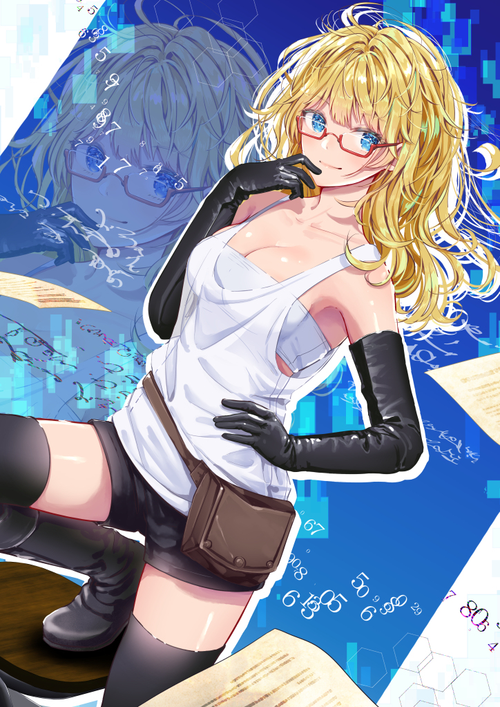 This is a pixiv picture whose title is 発明家のおねえさん🌟.