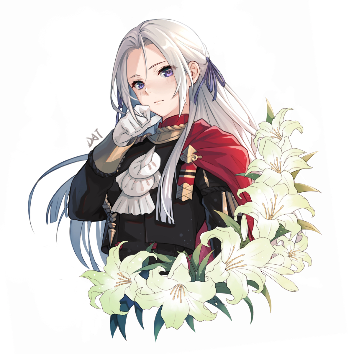 This is a pixiv picture whose title is edelgard.