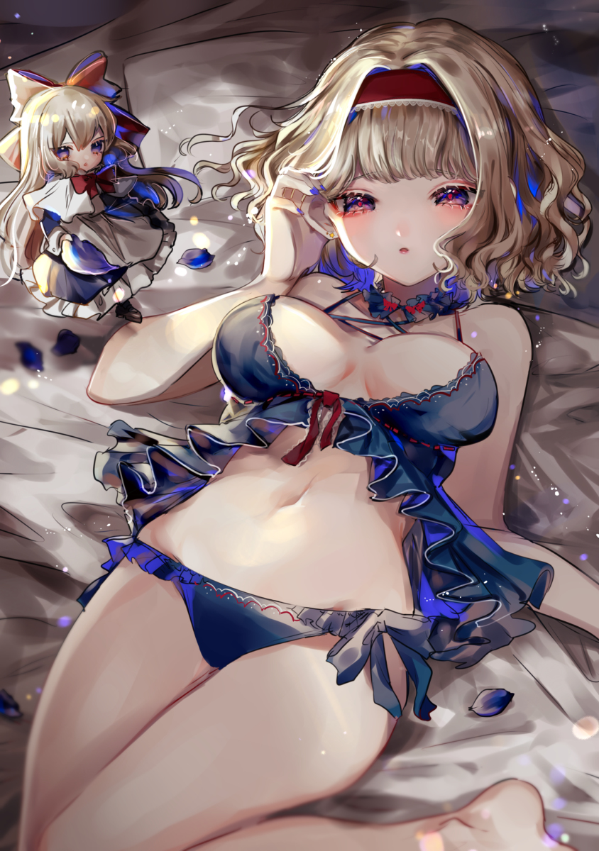 This is a pixiv picture whose title is ୨୧アリス・マーガトロイド୨୧.