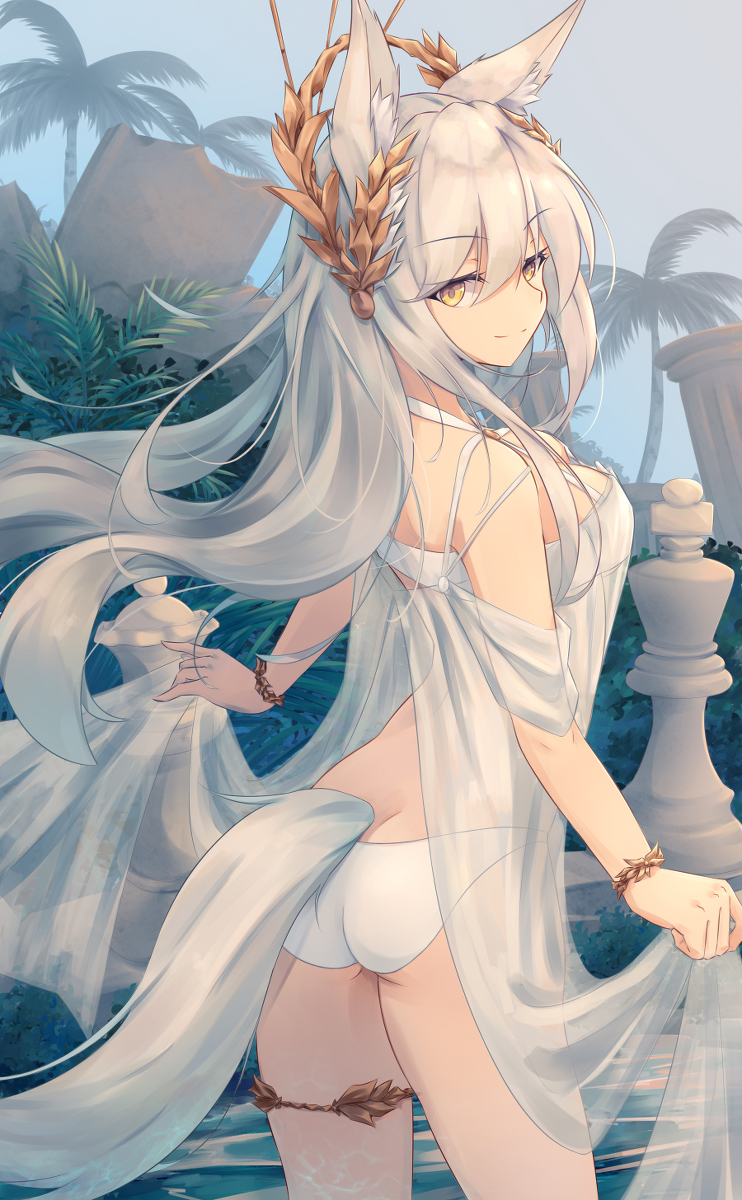This is a pixiv picture whose title is Platinum.