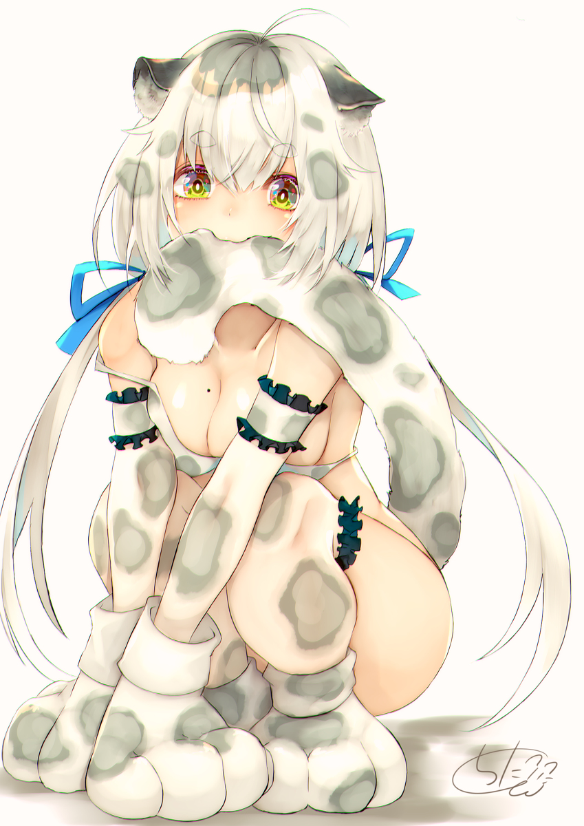 This is a pixiv picture whose title is ユキヒョウちゃん.