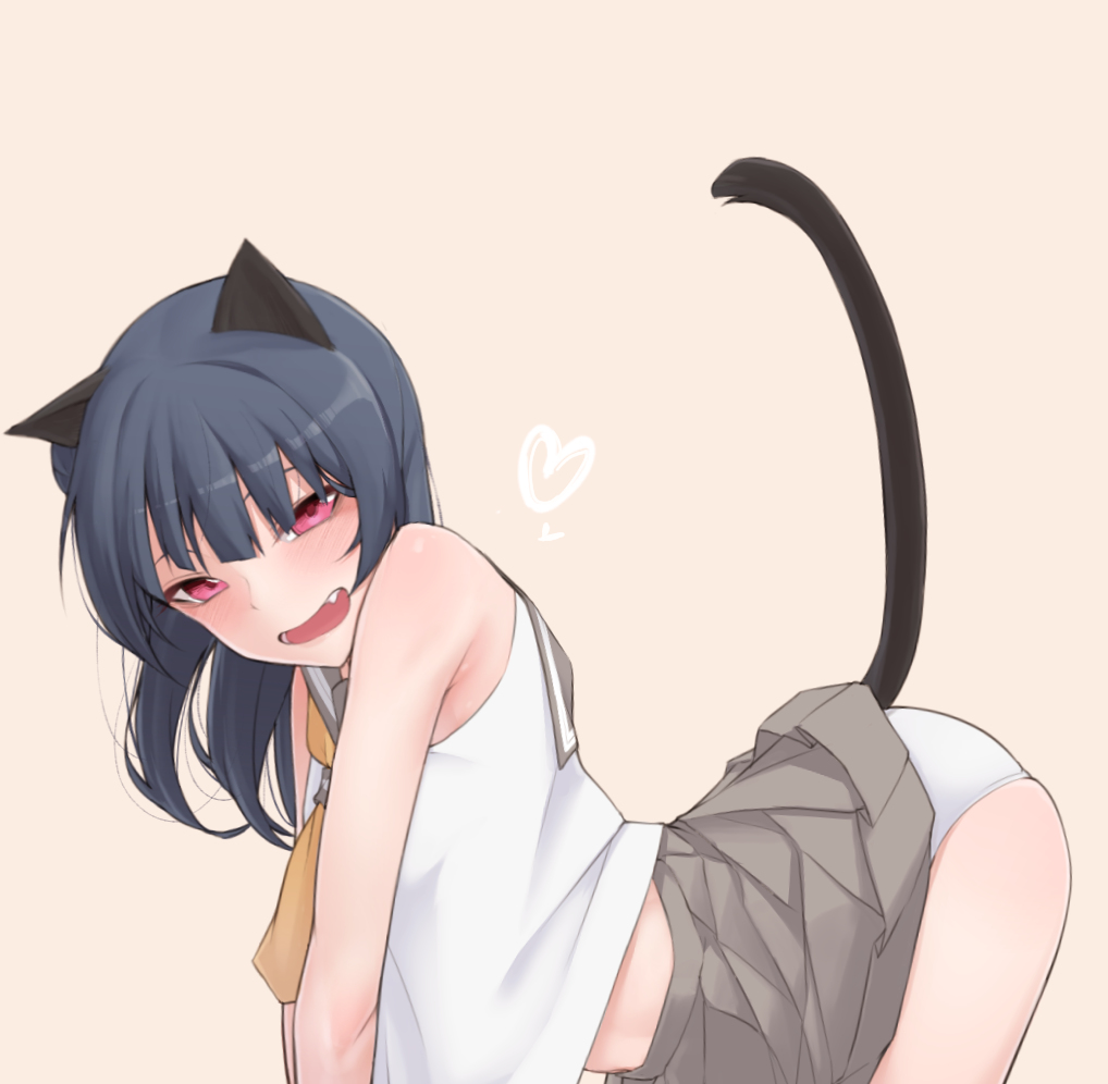 This is a pixiv picture whose title is よはねこ.