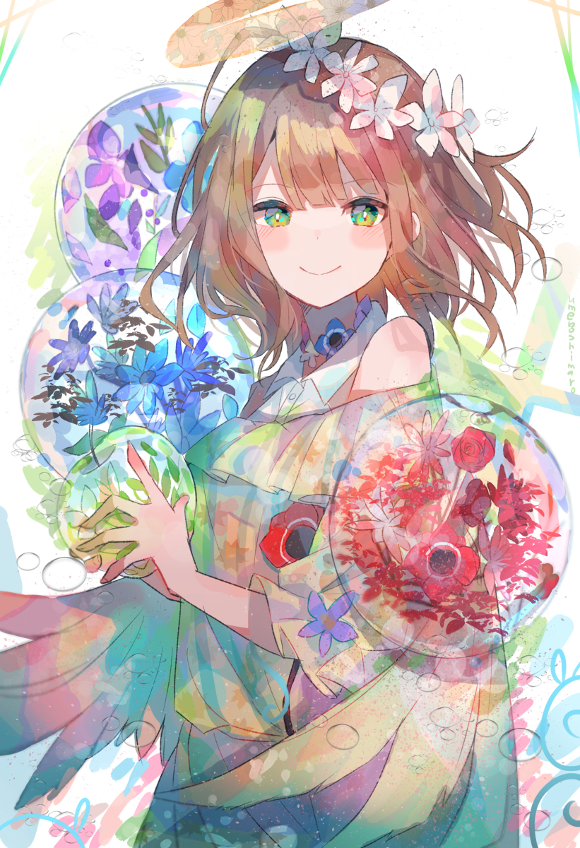 This is a pixiv picture whose title is 無題.