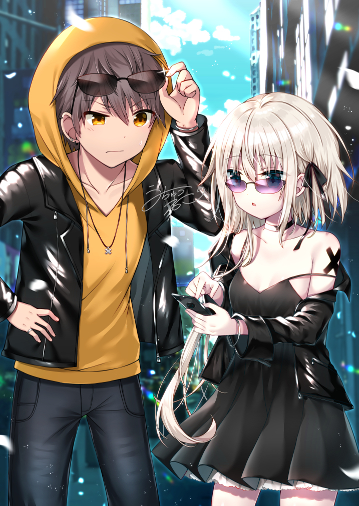 This is a pixiv picture whose title is サングラスカイティア.