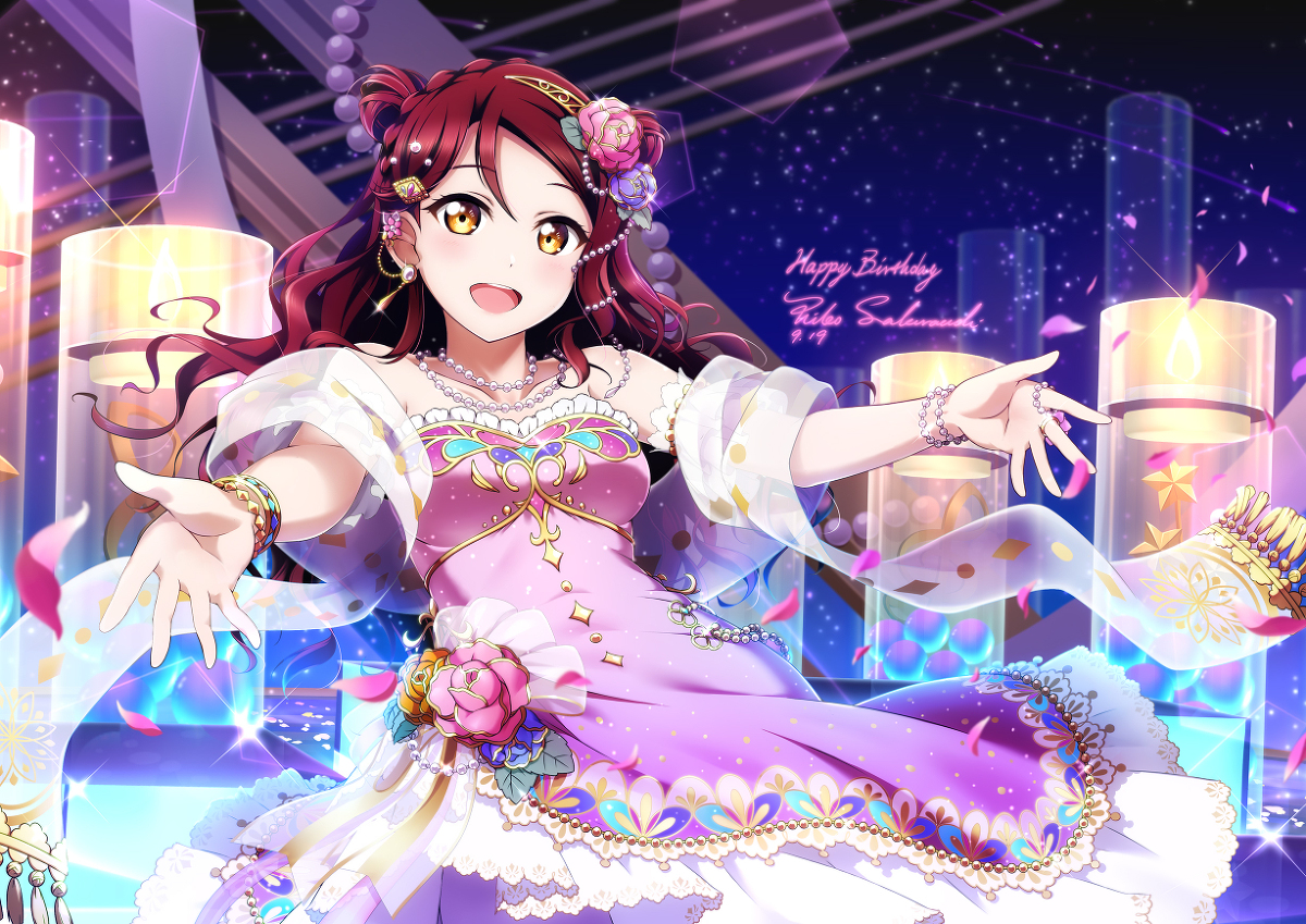 This is a pixiv picture whose title is 梨子誕!.