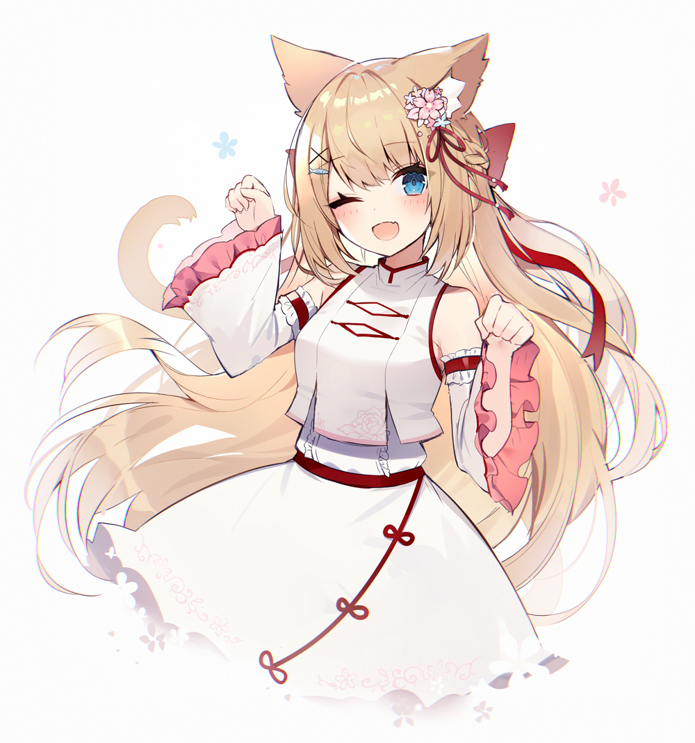 This is a pixiv picture whose title is 🍯🌸.