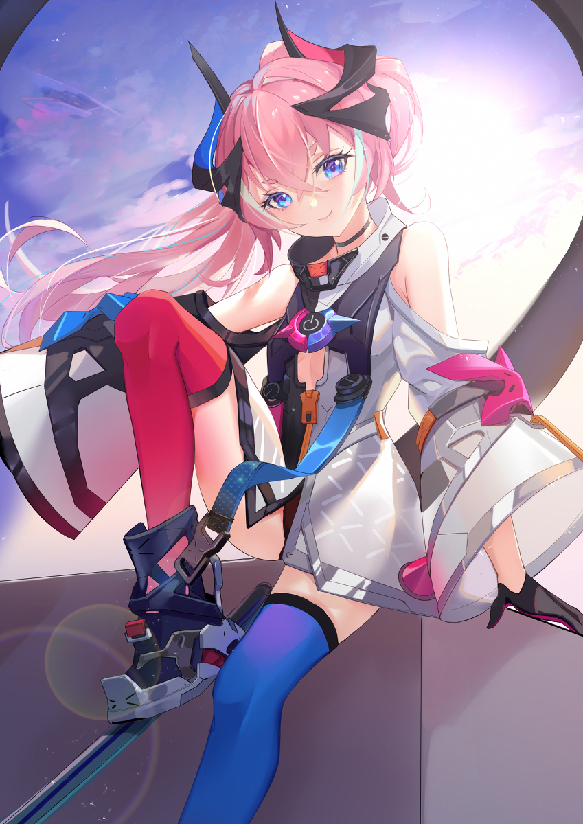 This is a pixiv picture whose title is 狂热蓝调 DELTA.