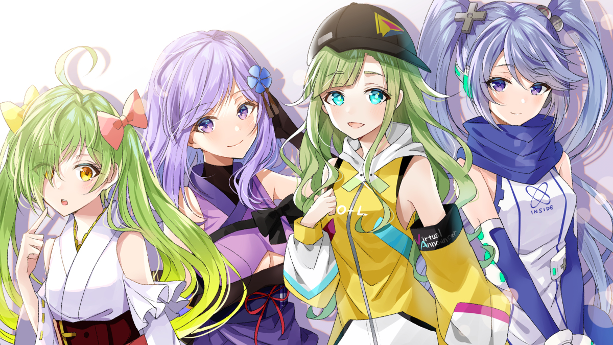 This is a pixiv picture whose title is 【お仕事告知】バーチャル劇団MOAI.