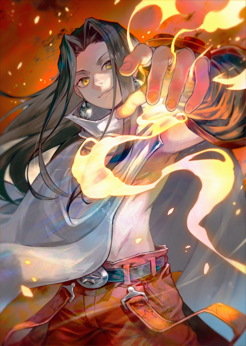 This is a pixiv picture whose title is ハオ.