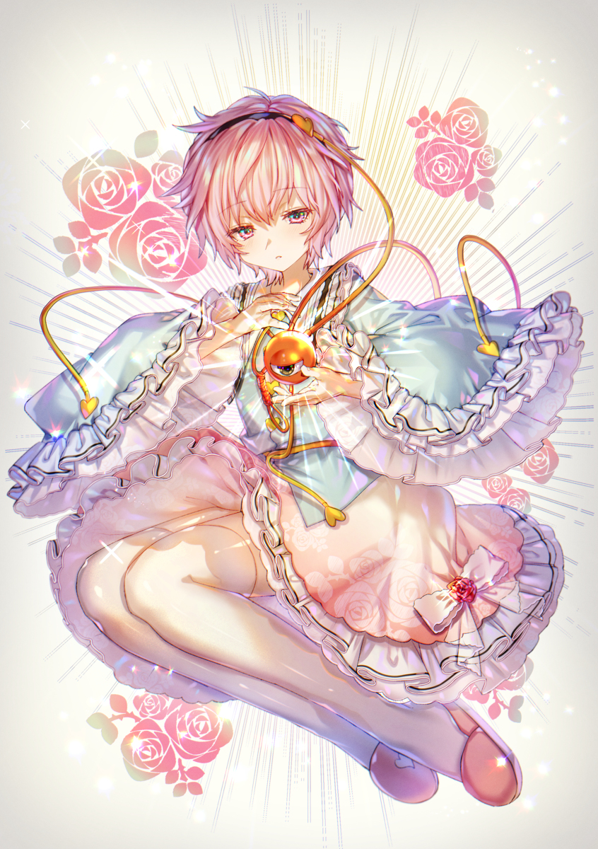 This is a pixiv picture whose title is さとり.
