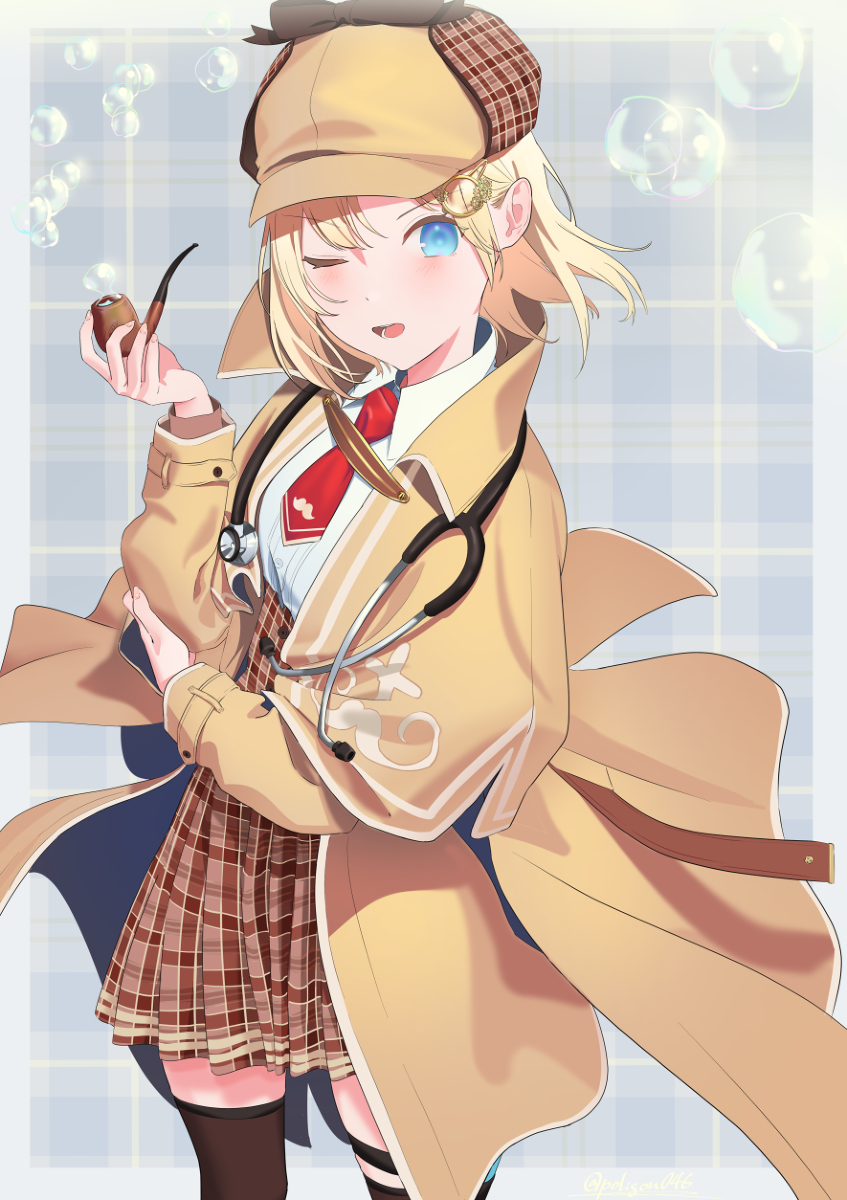 This is a pixiv picture whose title is 「初歩的なことだよ、ワトソン君。」.