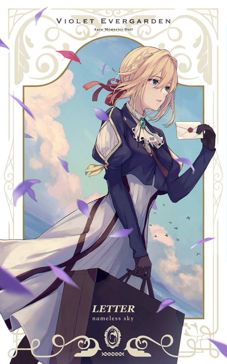 This is a pixiv picture whose title is VIOLET EVERGARDEN.