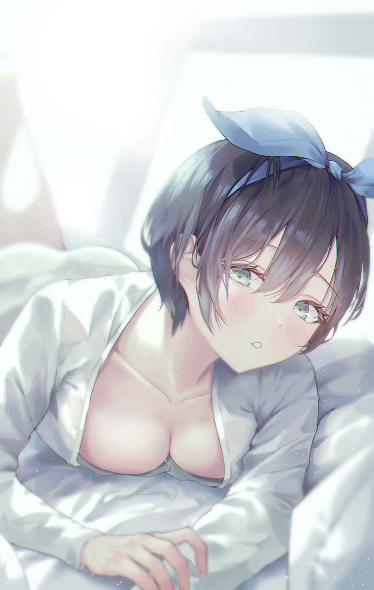 This is a pixiv picture whose title is 更科瑠夏.