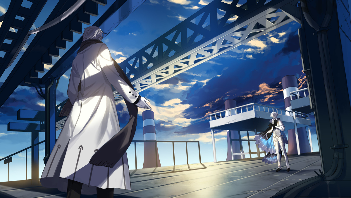 This is a pixiv picture whose title is City of Forever 7 Days.