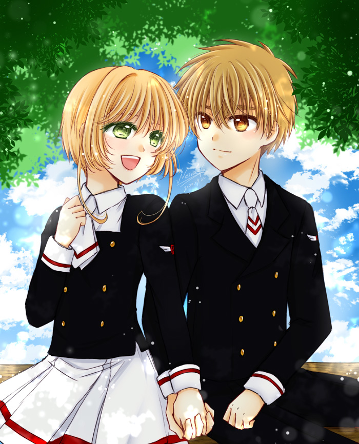 This is a pixiv picture whose title is 木漏れ日のなか.